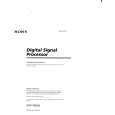 SONY XDP-766EQ Owner's Manual cover photo