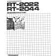 PIONEER RT-2022 Owner's Manual cover photo
