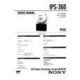 SONY IPS360 Service Manual cover photo