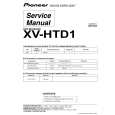 PIONEER XV-HTD1 Service Manual cover photo