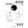 SONY XSA1725 Service Manual cover photo
