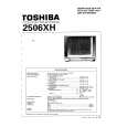 TOSHIBA 2506XH Service Manual cover photo