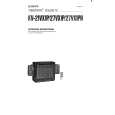 SONY KV-27VX1P Owner's Manual cover photo