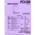 SONY PCV-200 Service Manual cover photo