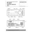 KENWOOD RSA7 Service Manual cover photo