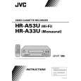 JVC HR-A33U Owner's Manual cover photo