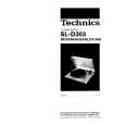 TECHNICS SL-D303 Owner's Manual cover photo