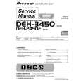 PIONEER DEH-2450FXN Service Manual cover photo