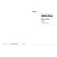 SONY WRR855A Service Manual cover photo