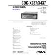 SONY CDCX237 Service Manual cover photo