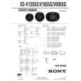 SONY XSV1355G Service Manual cover photo