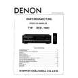 DENON DCD1560 Service Manual cover photo