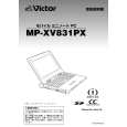 JVC MP-XV831PX Owner's Manual cover photo
