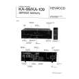KENWOOD KA-109 Service Manual cover photo