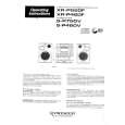 PIONEER XRP460F Owner's Manual cover photo