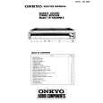 ONKYO TX-4500MKII Service Manual cover photo
