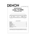 DENON TU-255 Service Manual cover photo