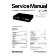 TECHNICS STX70 Service Manual cover photo