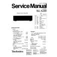 TECHNICS SUA200 Service Manual cover photo