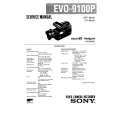 SONY EVO-9100P Service Manual cover photo