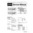 CLARION CRX700C Service Manual cover photo