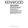 KENWOOD KCA-HF521 Owner's Manual cover photo