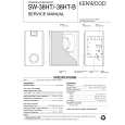KENWOOD SW-38HT-B Service Manual cover photo