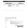 SONY KF-50WE620 Service Manual cover photo