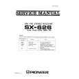 PIONEER SX-626 Service Manual cover photo