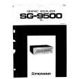 PIONEER SG-9500 Service Manual cover photo