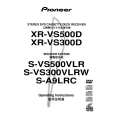 PIONEER XR-VS300D/DBXJ Owner's Manual cover photo