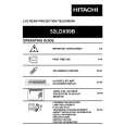 HITACHI 52LDX99B Owner's Manual cover photo