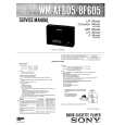 SONY WM-AF605 Owner's Manual cover photo
