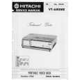 HITACHI VT680ME Service Manual cover photo