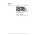 SONY CCU-M5AP VOLUME 2 Service Manual cover photo