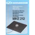 SENNHEISER MKE 212 Owner's Manual cover photo