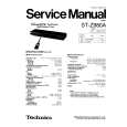 TECHNICS STZ980A Service Manual cover photo