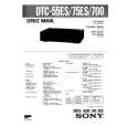 SONY DTC75ES Service Manual cover photo