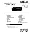 SONY CDXA30 Service Manual cover photo
