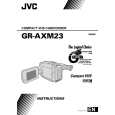 JVC GR-AXM23EG Owner's Manual cover photo