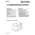 SONY SU27A4 Owner's Manual cover photo