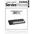 CASIO SK1 Owner's Manual cover photo