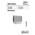 SONY KV21LS30K Service Manual cover photo