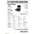 SONY SPP205 Service Manual cover photo