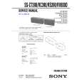 SONY SSCT390 Service Manual cover photo