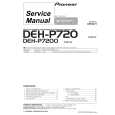 PIONEER DEH-P720 Service Manual cover photo