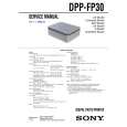 SONY DPPFP30 Service Manual cover photo
