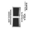 SONY KVPG/HA/TG Service Manual cover photo