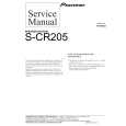 PIONEER S-CR205 Service Manual cover photo