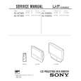 SONY KL-W7000 Service Manual cover photo